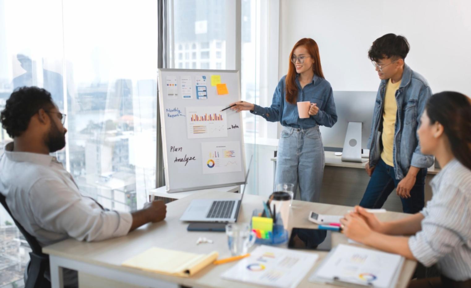 Documentación de procesos y materiales de planificación estratégica